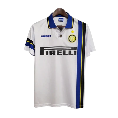 Camisa Inter de Milão Retrô 97/98 - Umbro - Branca e Azul