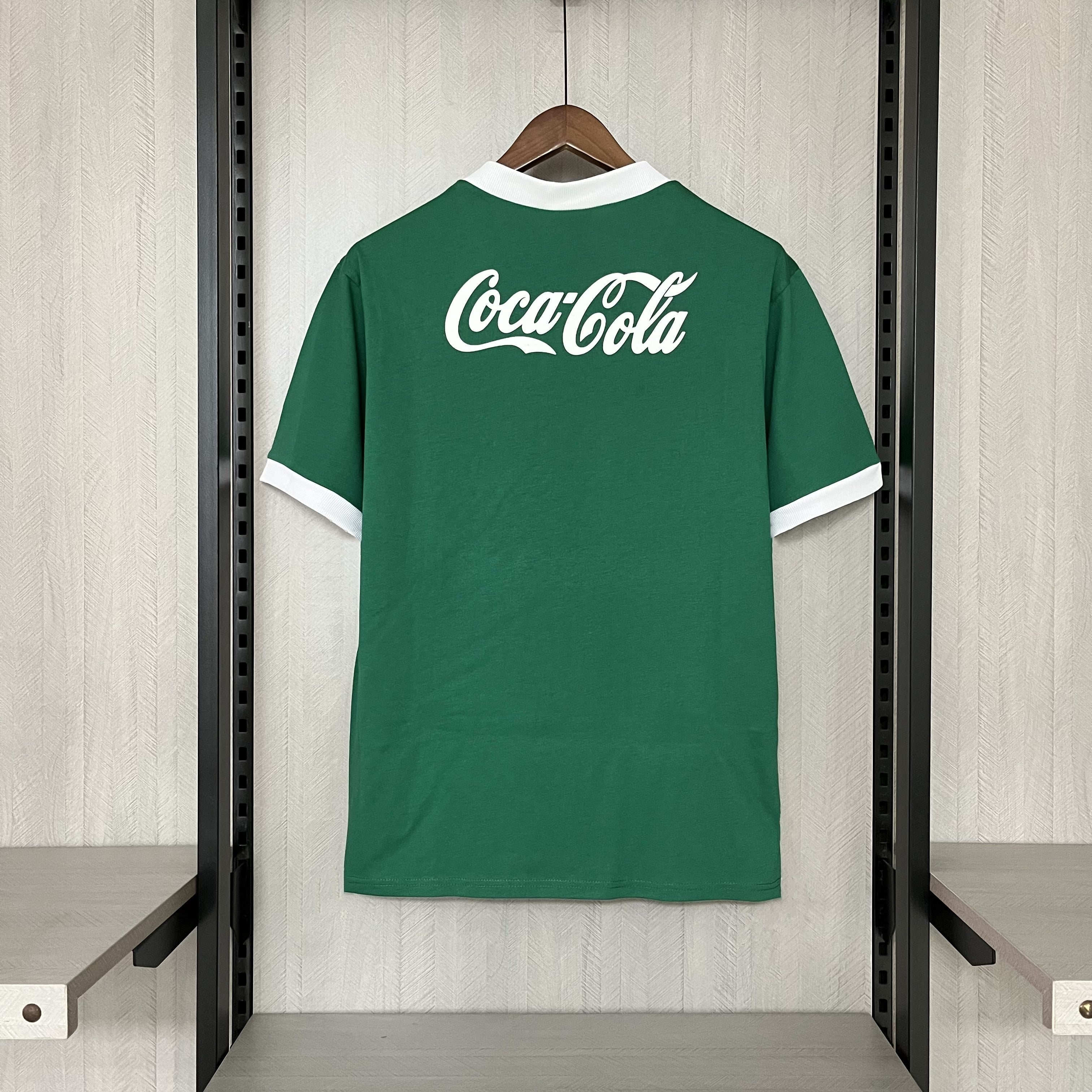 Camisa Palmeiras 1989 Titular - Versão Retrô Coca-Cola