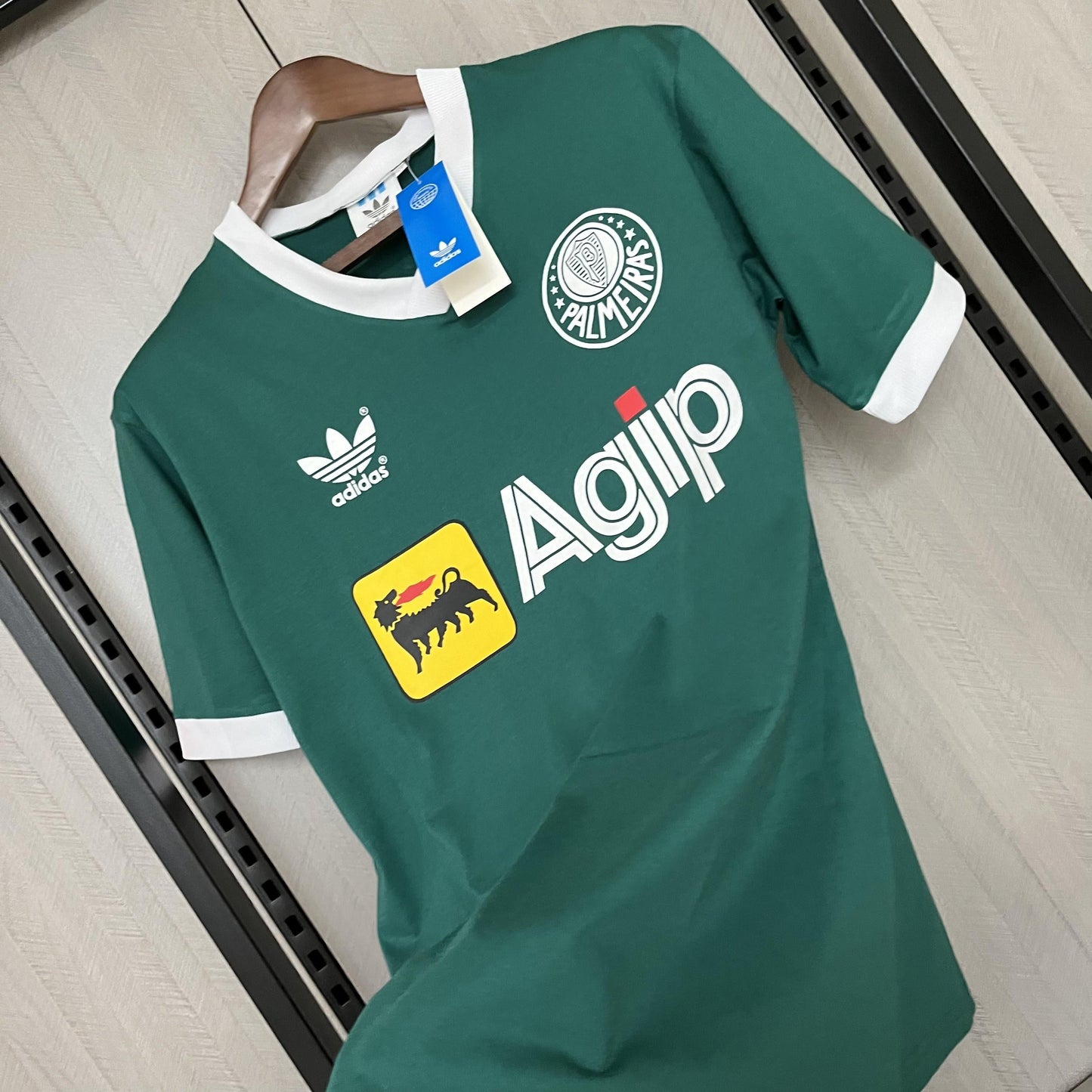 Camisa Palmeiras 1987 Titular - Versão Retrô Agip