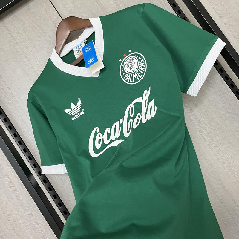 Camisa Palmeiras 1989 Titular - Versão Retrô Coca-Cola