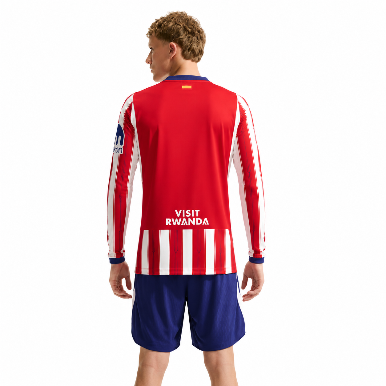 Camisa Atlético de Madrid Home Manga Longa 26/27 - Torcedor Masculina