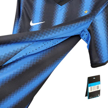 Camisa Inter de Milão 2010/11 Azul e Preta Retrô