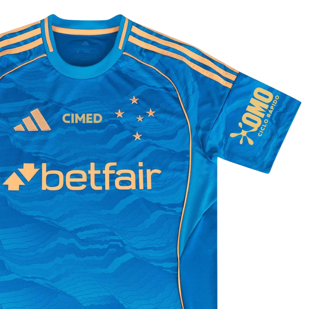 Camisa Cruzeiro III Todos Patrocínios 25/26 - Adidas Torcedor Masculina
