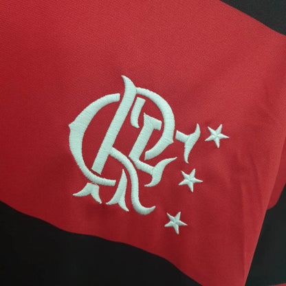 Camisa Flamengo 1982/83 Home Vermelha e Preto Retrô