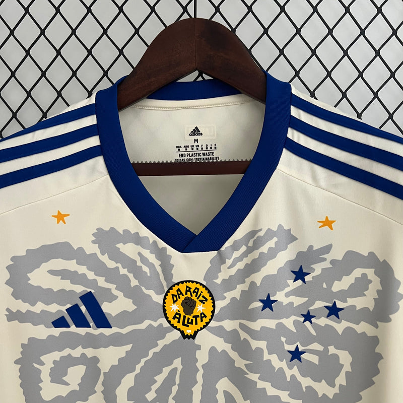 Camisa Cruzeiro Consciência Negra 23/24 - Adidas Torcedor Masculina