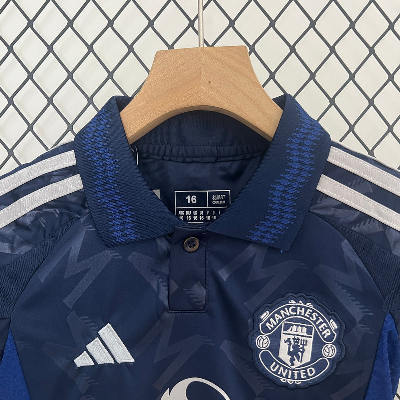 Kit Infantil Manchester United Away 24/25