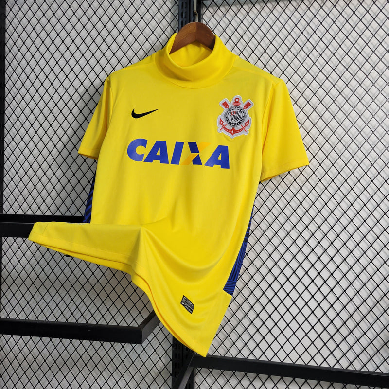 Camisa Corinthians de Goleiro 14/15 - Versão Retrô Amarelo