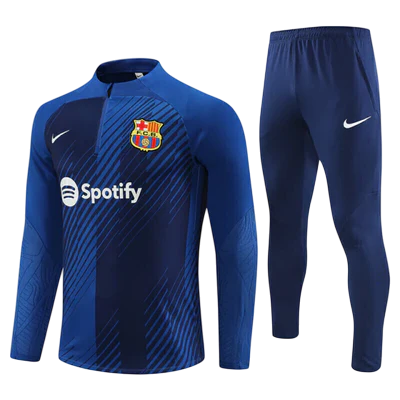 Conjunto de Treino Barcelona 23/24 - Nike Azul
