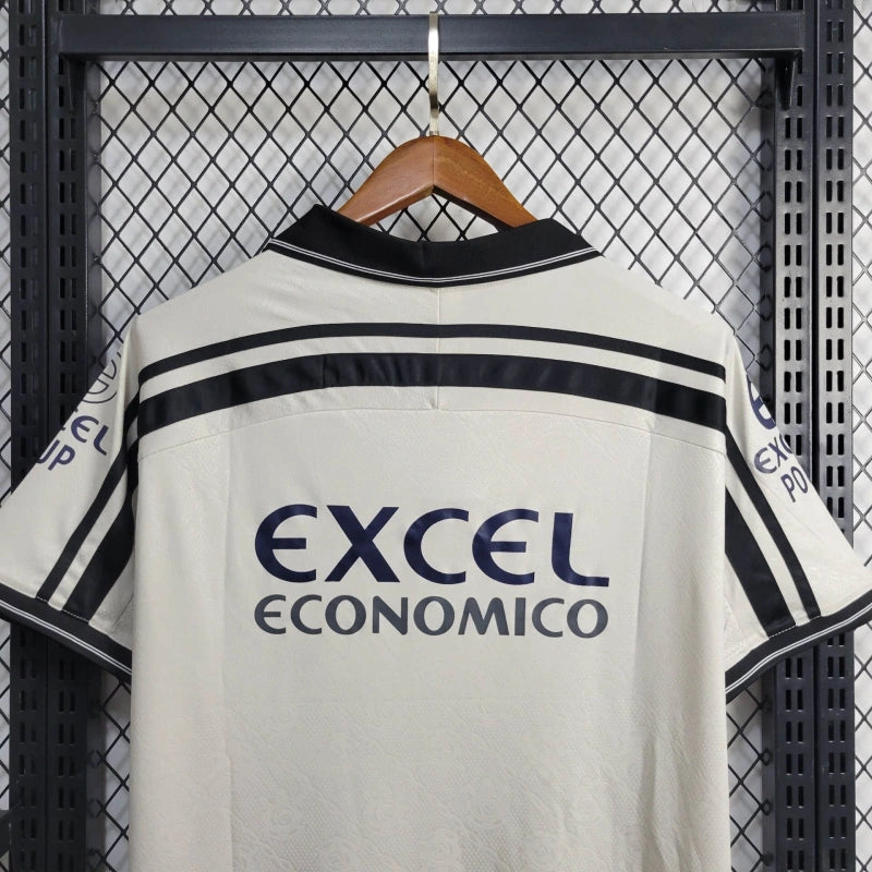 Camisa Corinthians Fora 1998 - Versão Retrô Branca