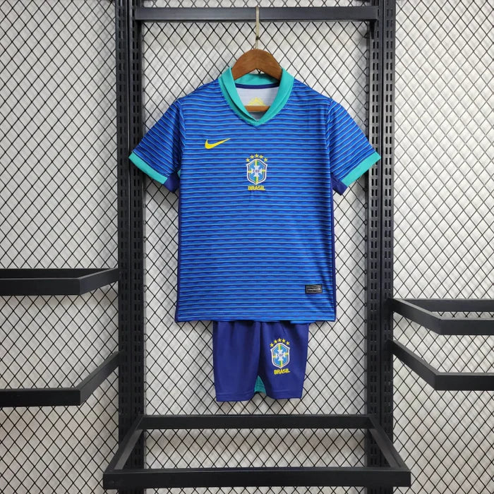 Kit Infantil Brasil Away 24/25