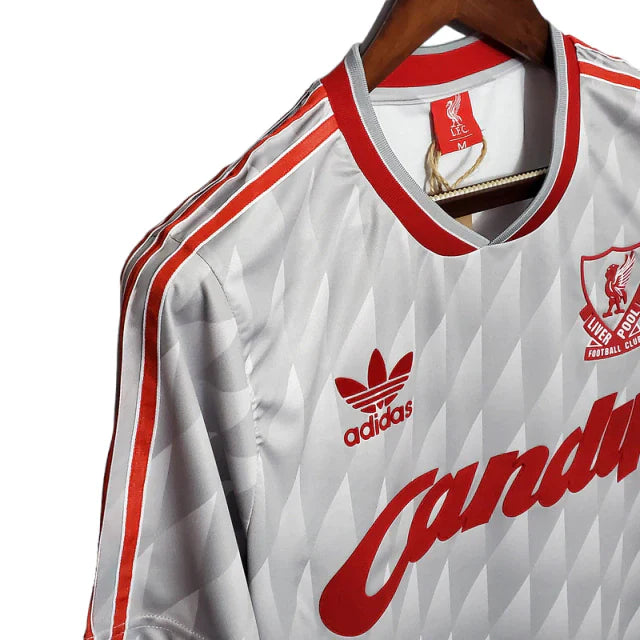 Camisa Liverpool Retrô 1989/1991 Cinza- Adidas