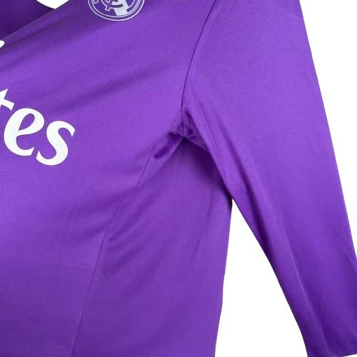 Camisa Retrô Real Madrid II Away Adidas 2016/17 Masculino  Roxo