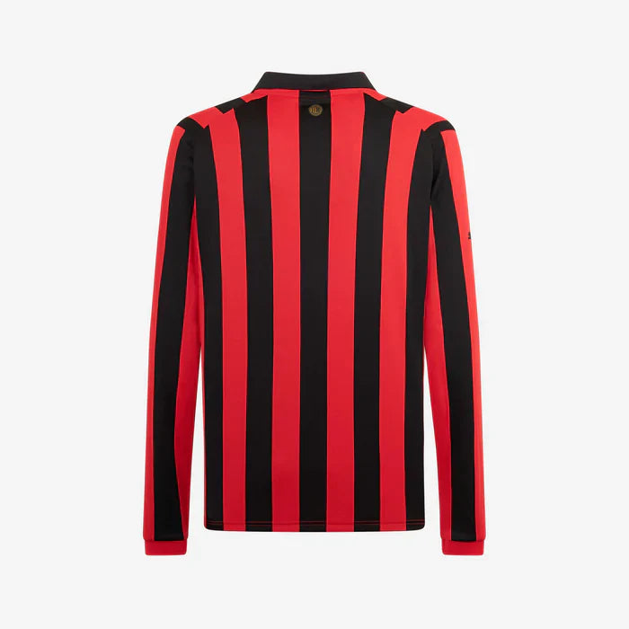 Camisa Manga Longa Milan 2024/25 - Vermelho e Preto Edição Especial