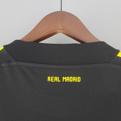 Camisa Real Madrid 2011/12 Goleiro Preta Retrô