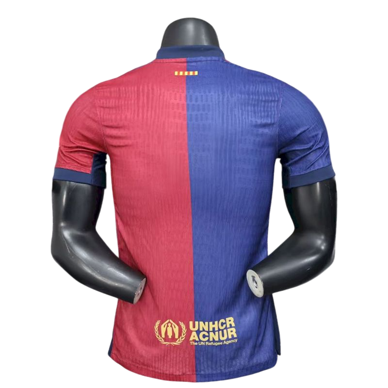 Camisa Barcelona Home  x Travis Scott 24/25 - Nike Versão Jogador