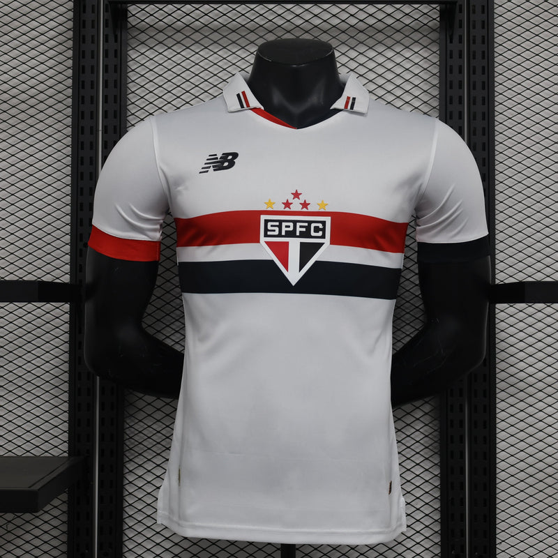 Camisa São Paulo Titular 24/25 - New Balance Jogador Masculina