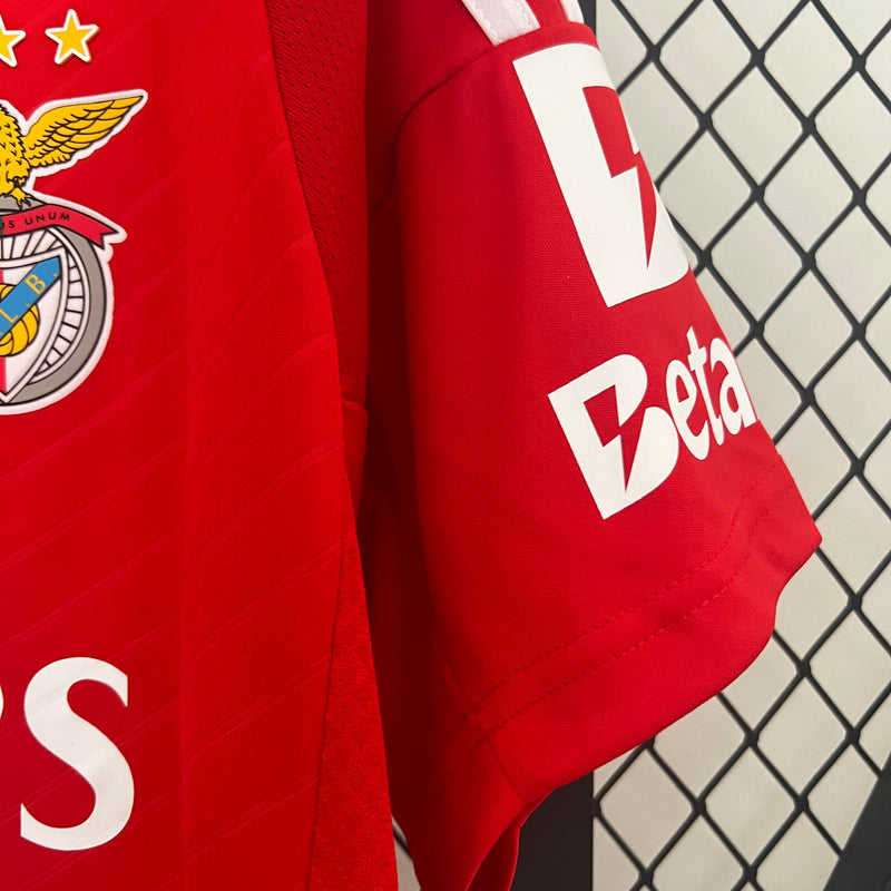 Camisa Benfica Home  24/25 - Adidas Torcedor Masculina Lançamento