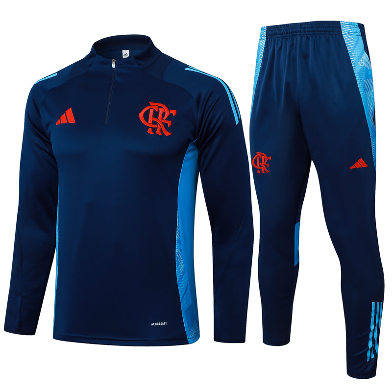 Conjunto de Treino Flamengo 2025 Azul