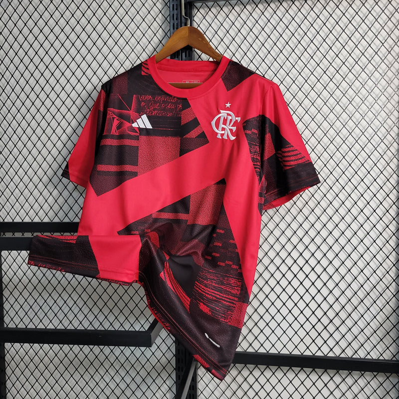 Camisa Flamengo Pré Competição Treino 23/24 - Versão Torcedor Lançamento