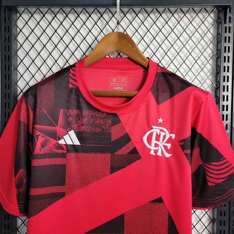 Camisa Flamengo Pré Competição Treino 23/24 - Versão Torcedor Lançamento