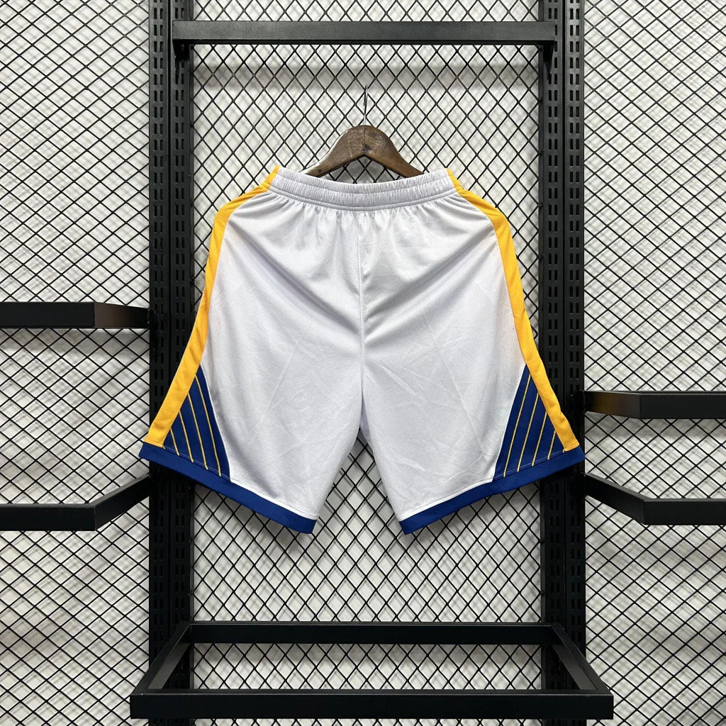 Shorts NBA Golden State Warriors 23/24 Casual -branco