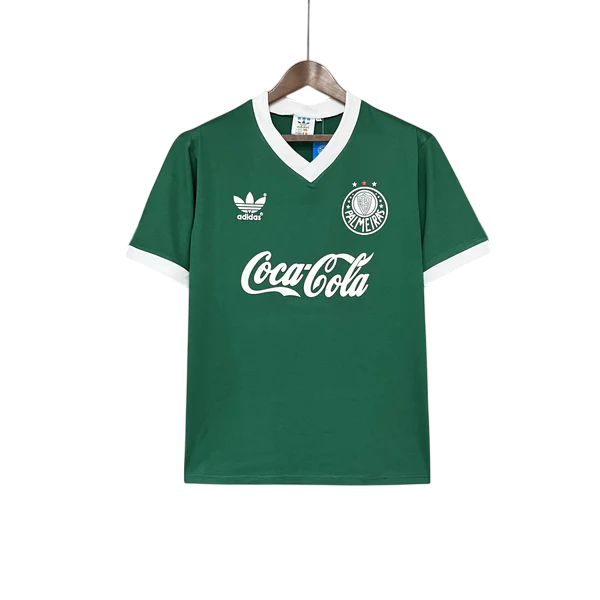 Camisa Palmeiras 1989 Titular - Versão Retrô Coca-Cola