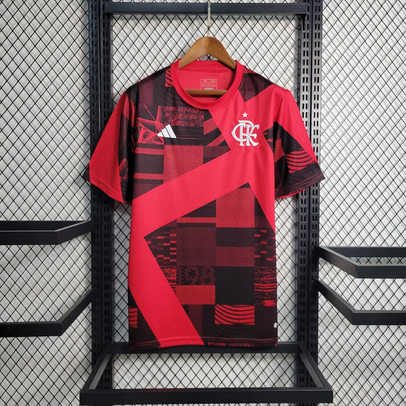 Camisa Flamengo Pré Competição Treino 23/24 - Versão Torcedor Lançamento