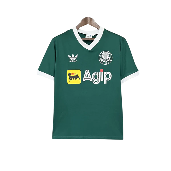 Camisa Palmeiras 1987 Titular - Versão Retrô Agip