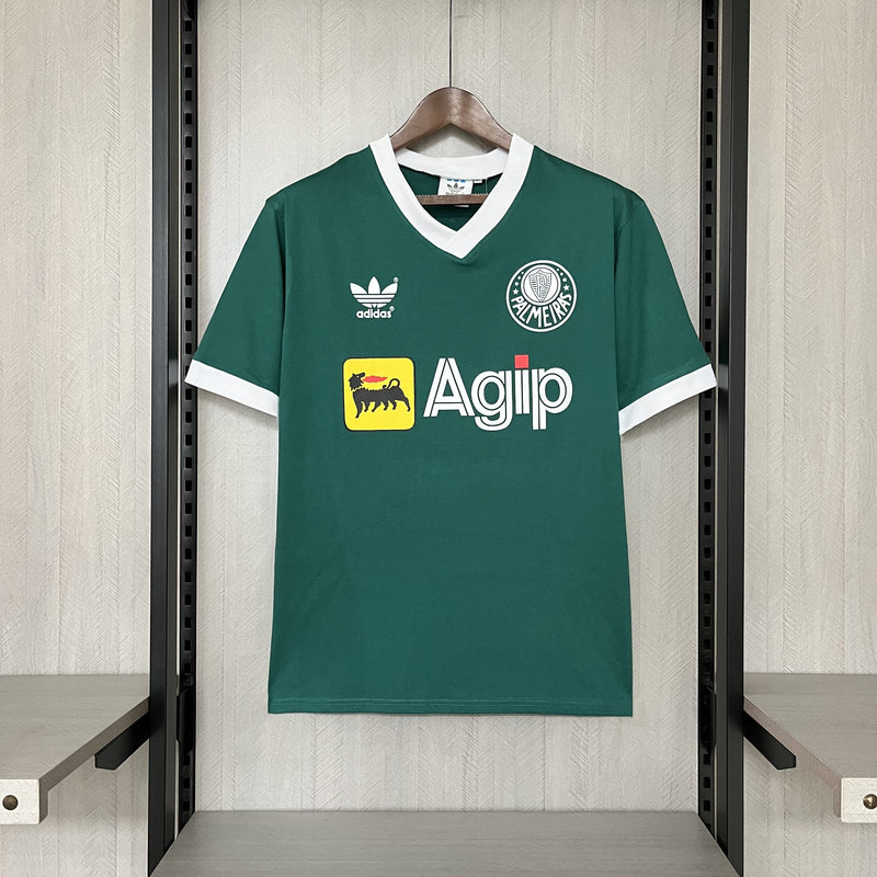 Camisa Palmeiras 1987 Titular - Versão Retrô Agip