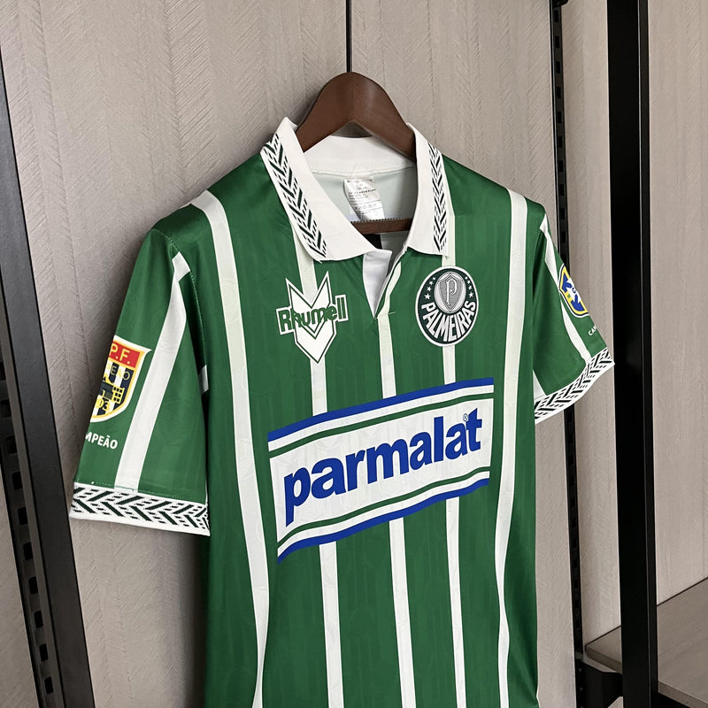 Camisa Palmeiras Titular 94/95 - Versão Retrô Verde Parmalat