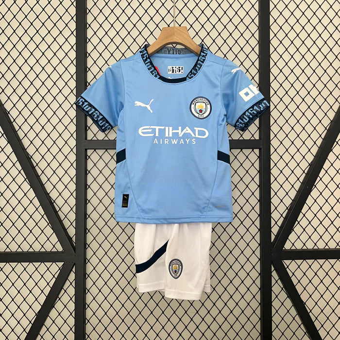 Kit Infantil Manchester City Home 24/25