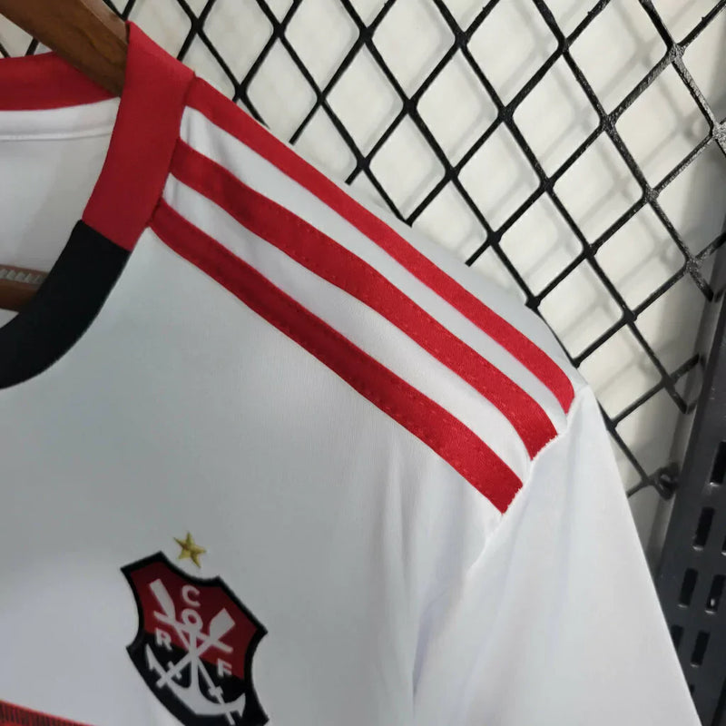 Camisa Retrô Flamengo Adidas 2019/20 Masculino Branco