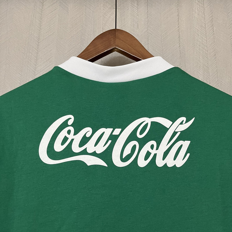 Camisa Palmeiras 1989 Titular - Versão Retrô Coca-Cola