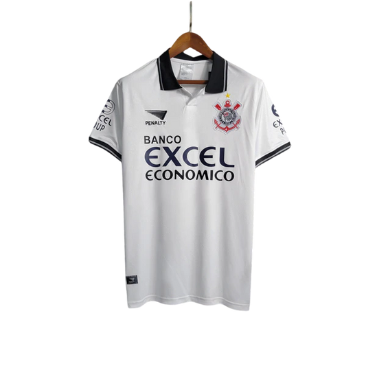 Camisa Corinthians Fora 1997 - Versão Retrô Branca