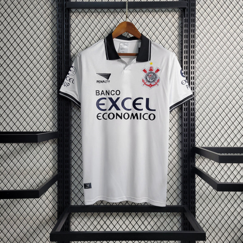 Camisa Corinthians Fora 1997 - Versão Retrô Branca