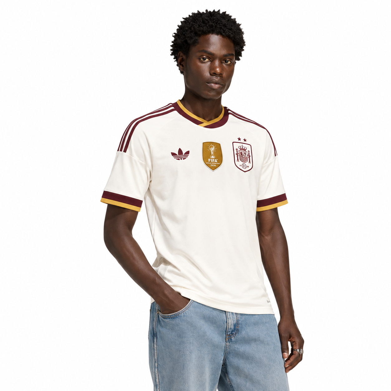 Camisa Espanha 2026/27 II Away Torcedor - Edição Campeões do Mundo - Masculina