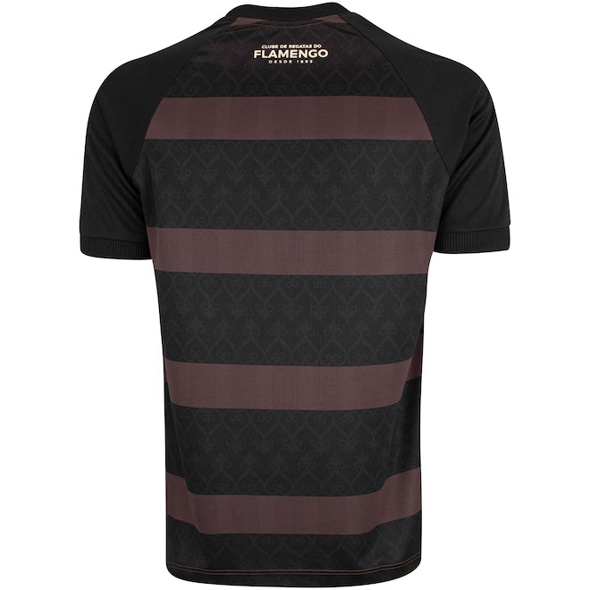 Camisa Flamengo Diamante Negro Braziline 25/26 - Torcedor Lançamento Consciência Negra