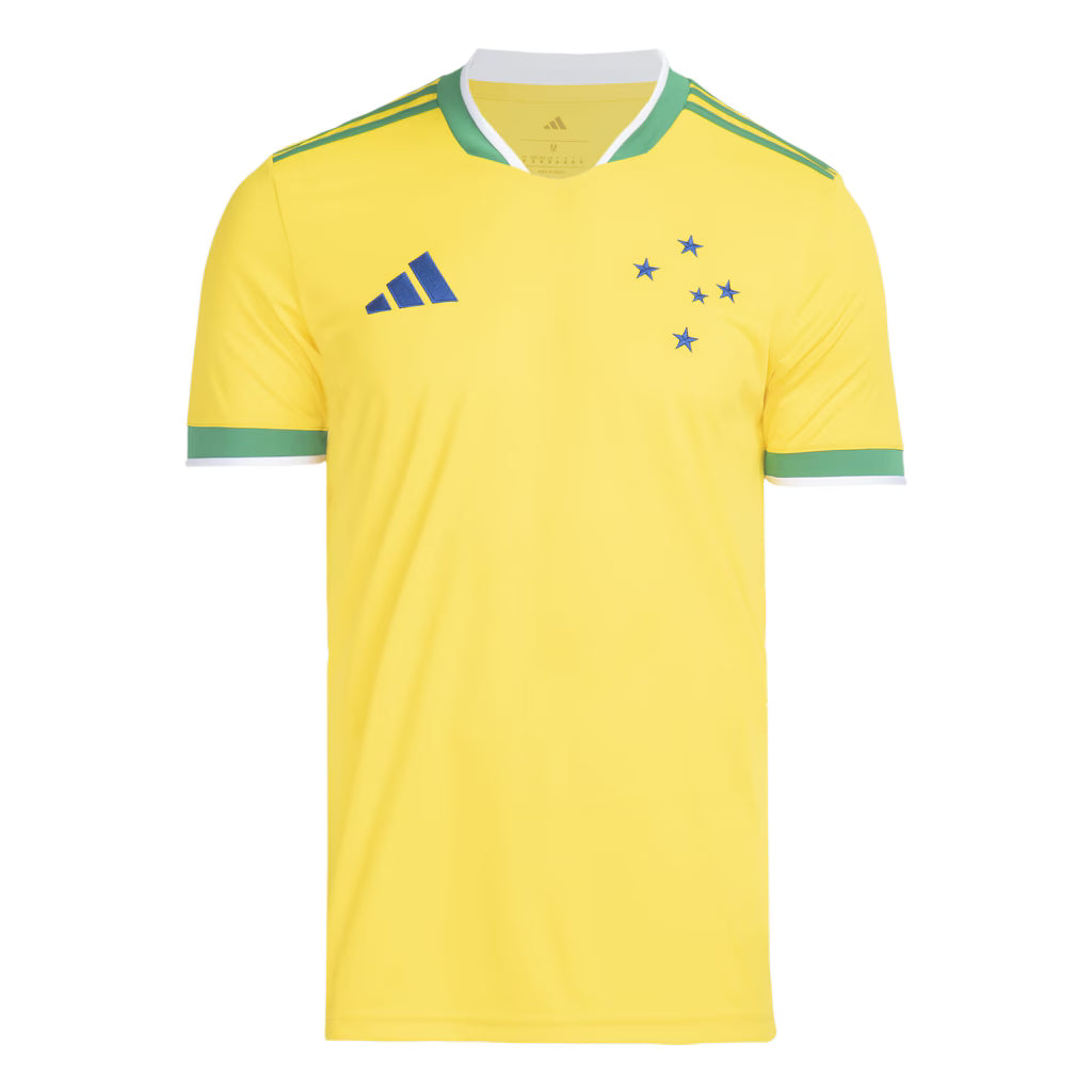Camisa Cruzeiro 2026/27 Verde Amarela Copa do Mundo - Torcedor