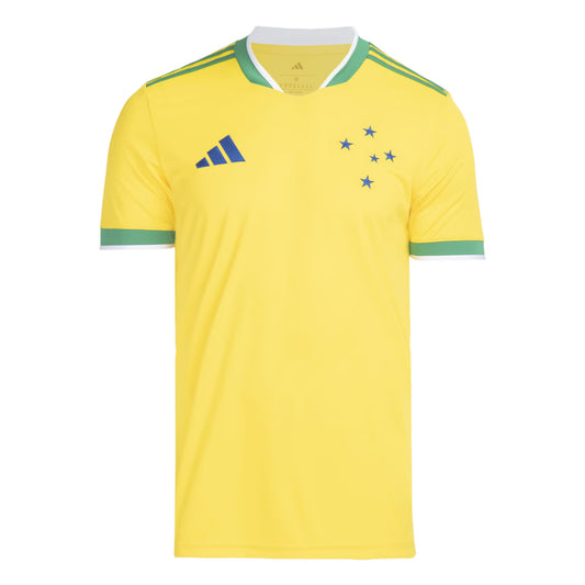 Camisa Cruzeiro 2026/27 Verde Amarela Copa do Mundo - Torcedor
