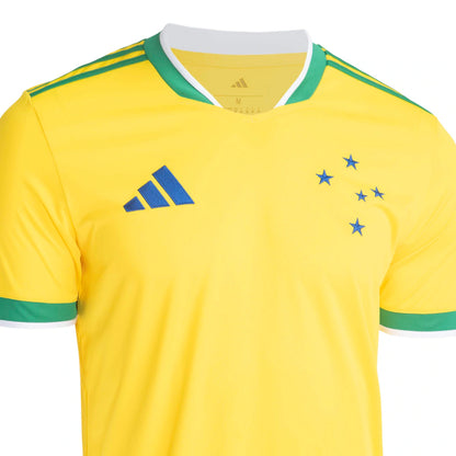 Camisa Cruzeiro 26/27 Verde Amarela Copa do Mundo Torcedor