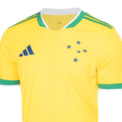 Camisa Cruzeiro 26/27 Verde Amarela Copa do Mundo Torcedor