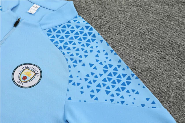 Conjunto de Treino do Manchester City 23/24 Azul