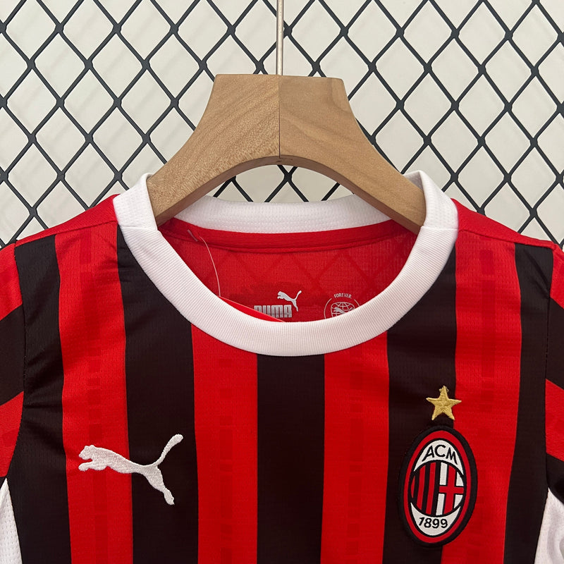 Kit Infantil AC Milan Home 24/25