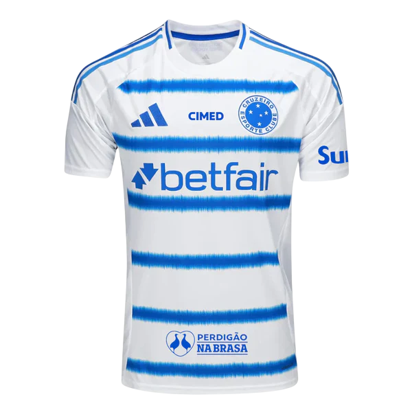 Camisa Cruzeiro Away Todos Patrocínios 25/26 - Adidas Torcedor Masculina
