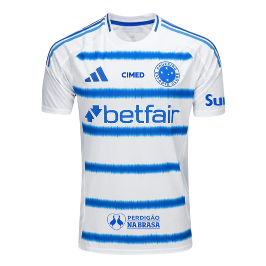 Camisa Cruzeiro Away Todos Patrocínios 25/26 - Adidas Torcedor Masculina