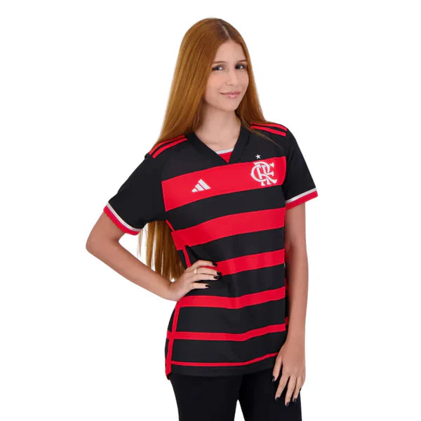 Camisa Flamengo Titular 24/25 - Adidas Feminina