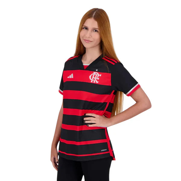 Camisa Flamengo Titular 24/25 - Adidas Feminina