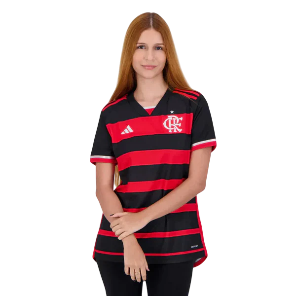 Camisa Flamengo Titular 24/25 - Adidas Feminina