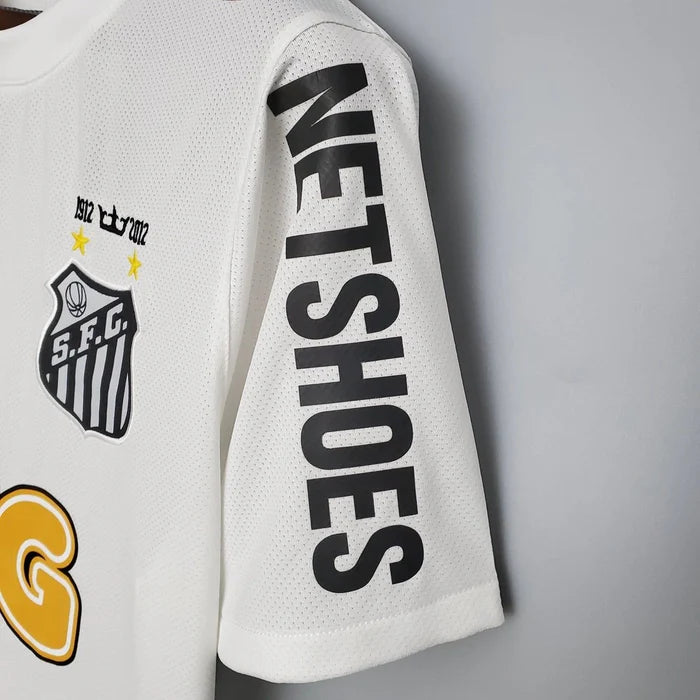 Camisa Retrô Santos I Home 2012/13 Masculino Branco