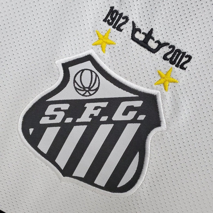 Camisa Retrô Santos I Home 2012/13 Neymar Nike Masculino Branco